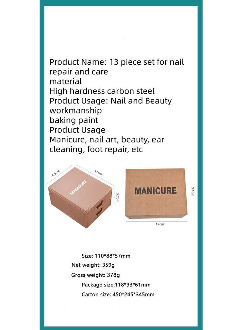 MANICURE مجموعة مقصات أظافر متعددة الوظائف للمنزل - Image 3